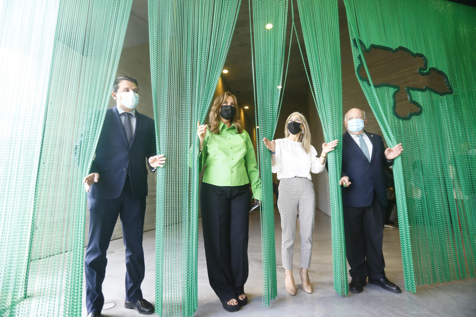 La inauguración de la exposición 'Futuros Abundantes' de Thyssen-Bornemisza en Córdoba, en imágenes