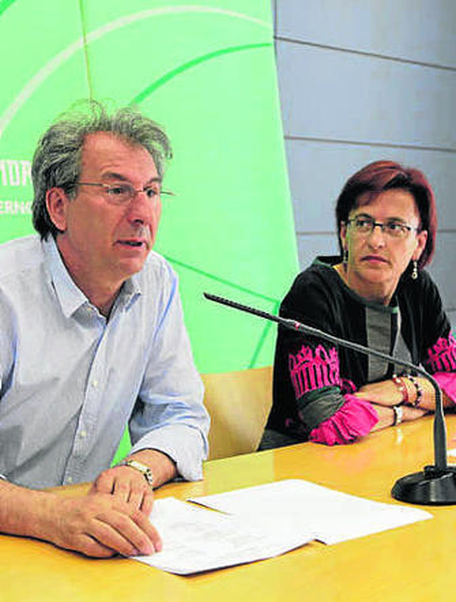 Ana Gámez y Raúl Comba.