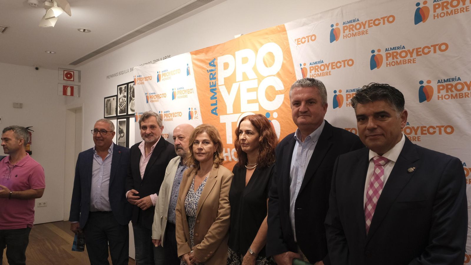 Presentación de la memoria anual de Proyecto Hombre.