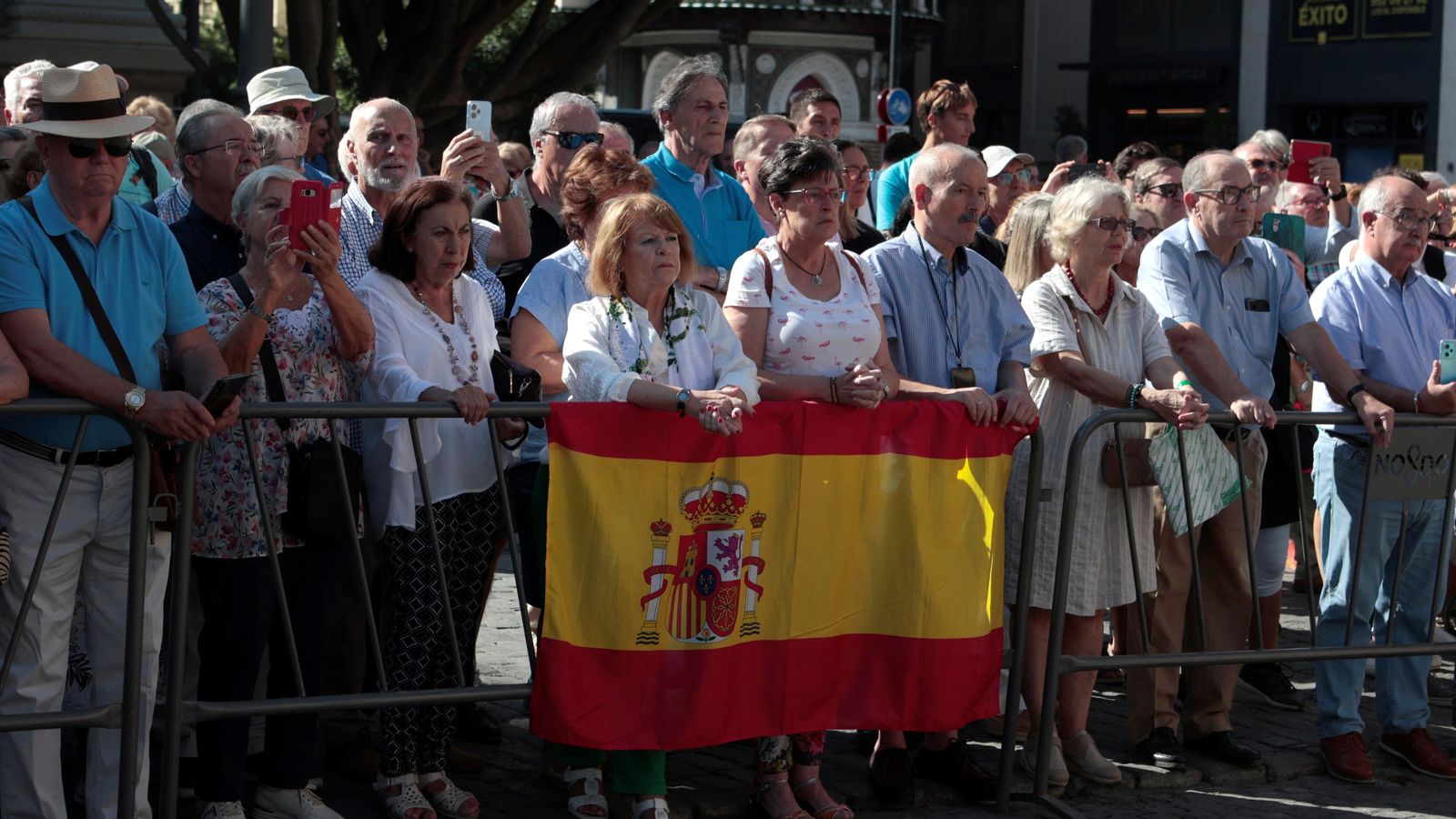 Público presenciando el evento.
