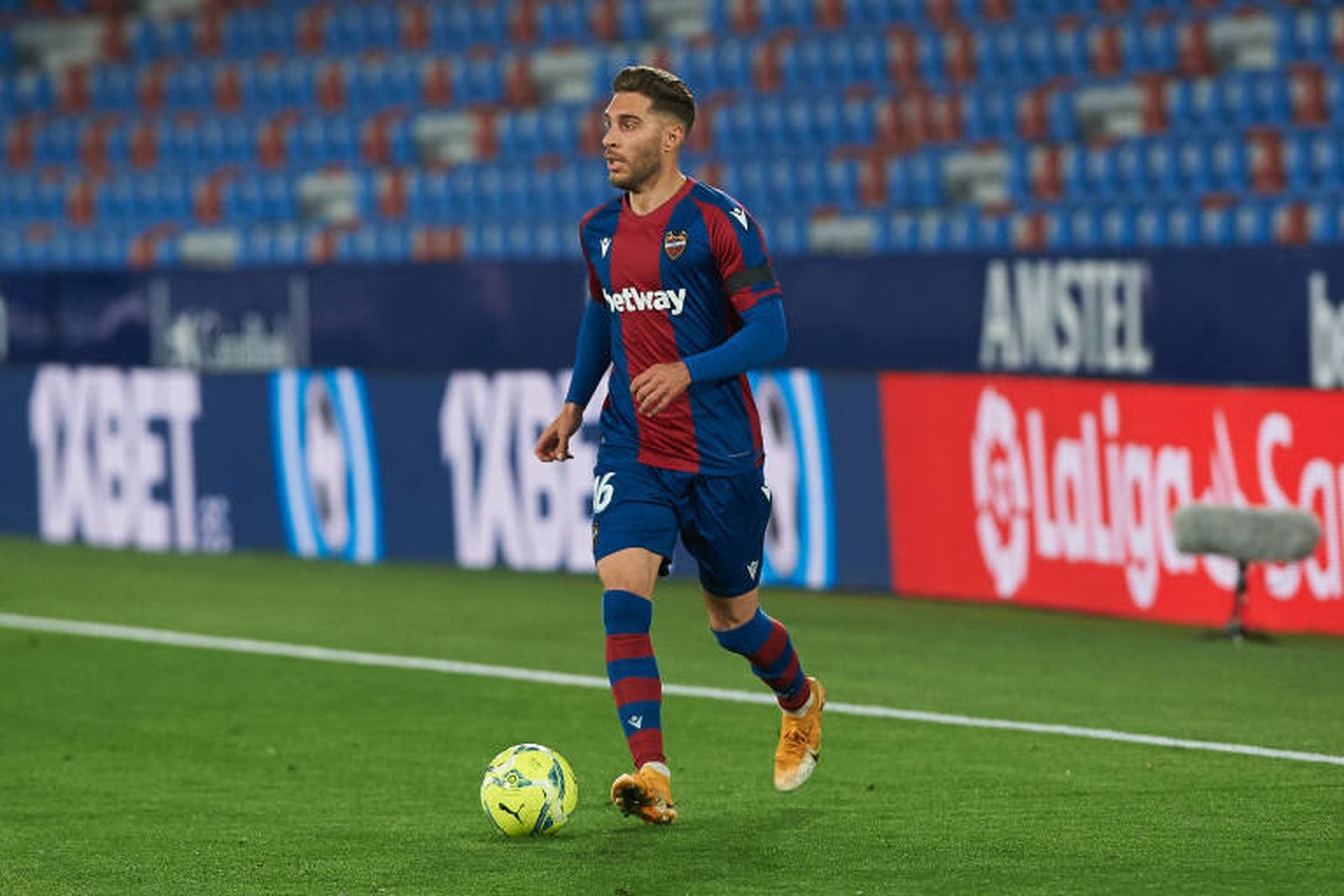 El futbolista Rubén Rochina durante su etapa en el Levante