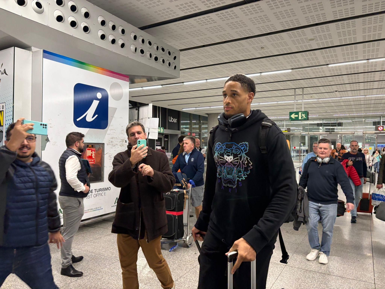 Augustine Rubit, primeras fotos en Málaga