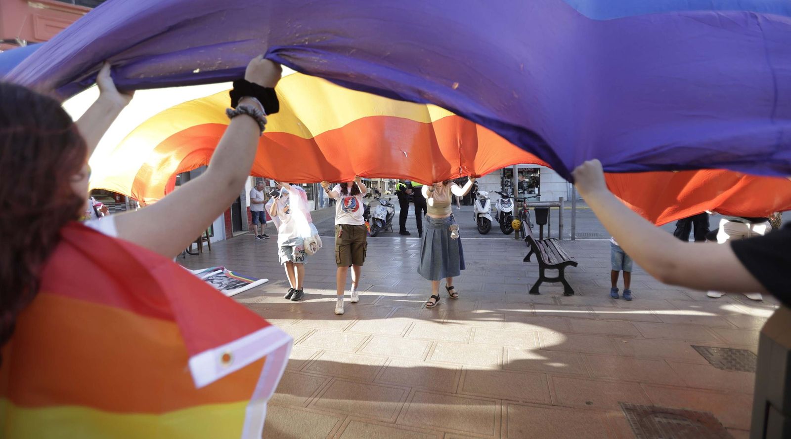 Manifestación por el Día del Orgullo LGTBIQ+ en La Línea