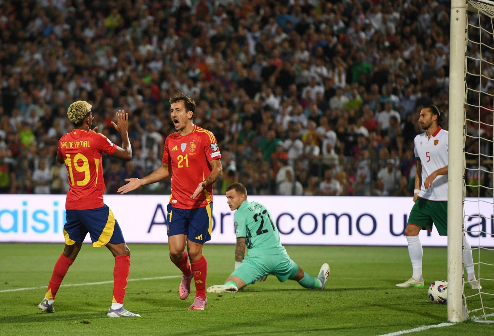 Las mejores fotos del Bulgaria - España