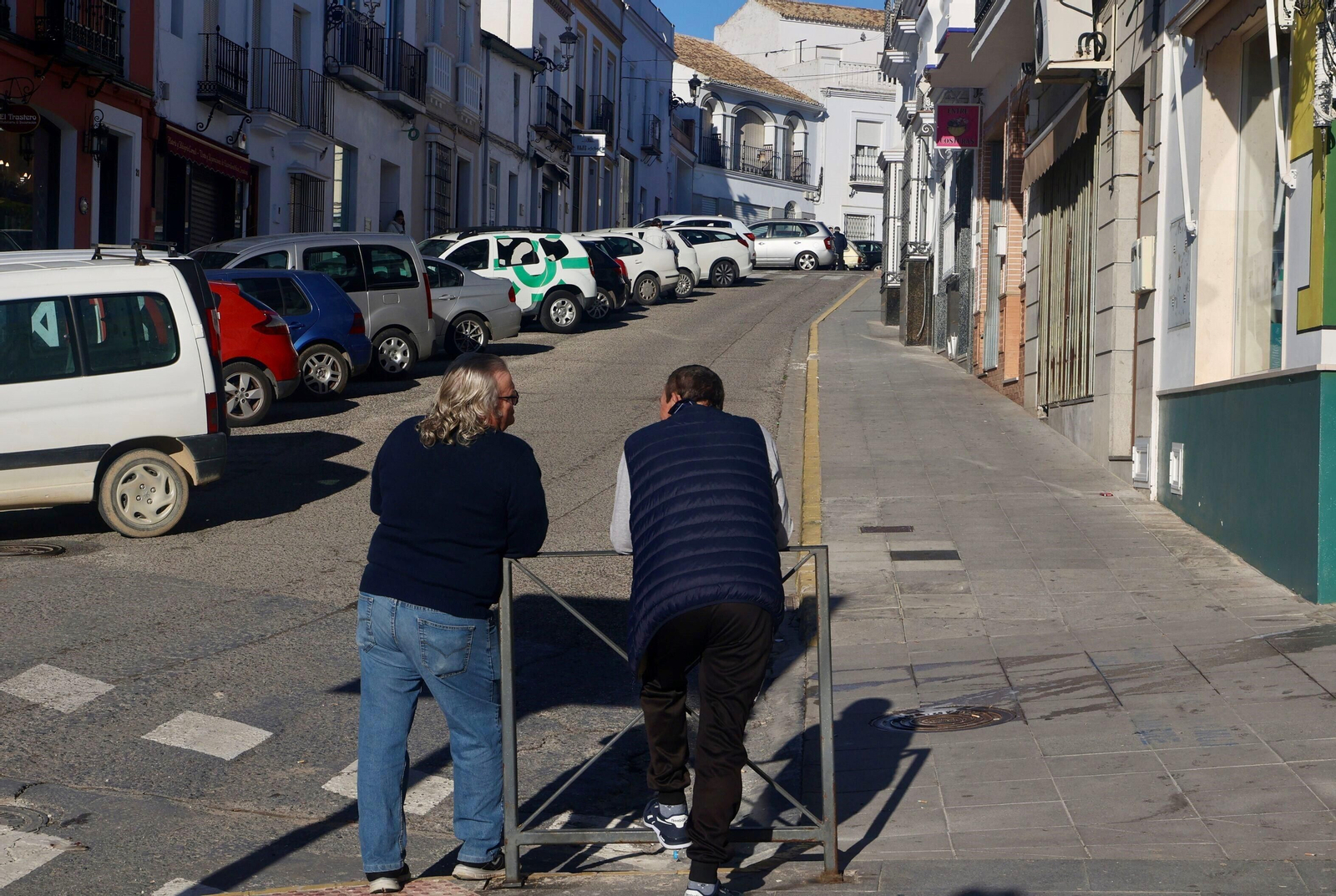 La calle Cuesta de Bernardo, donde fue detenido el menor.