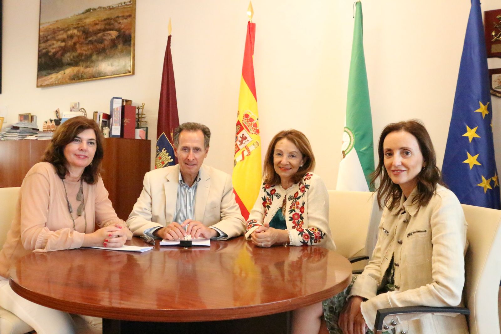Un momento del acto celebrado en Alcaldía.