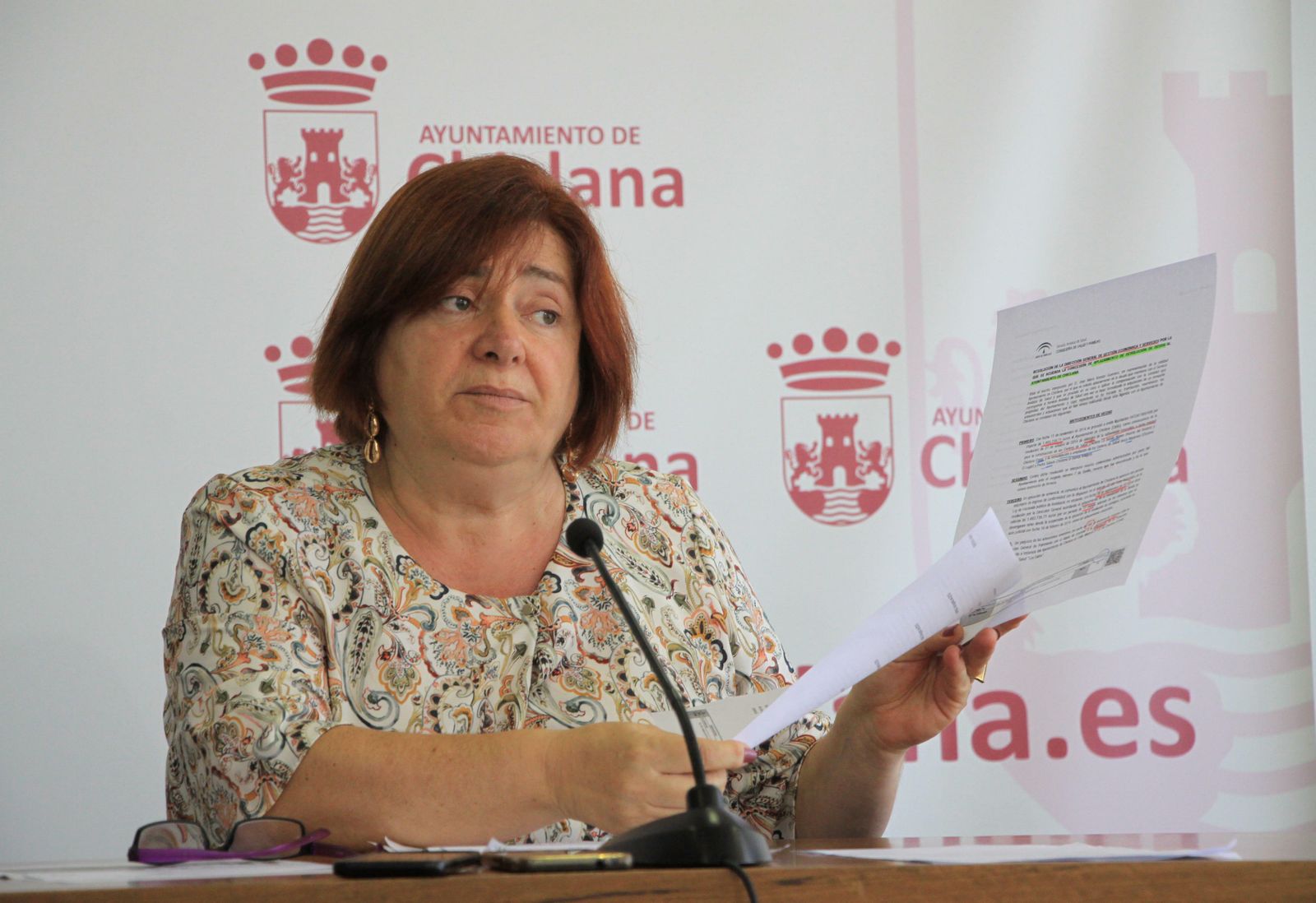 La portavoz del gobierno local, Cándida Verdier, en una imagen de archivo.