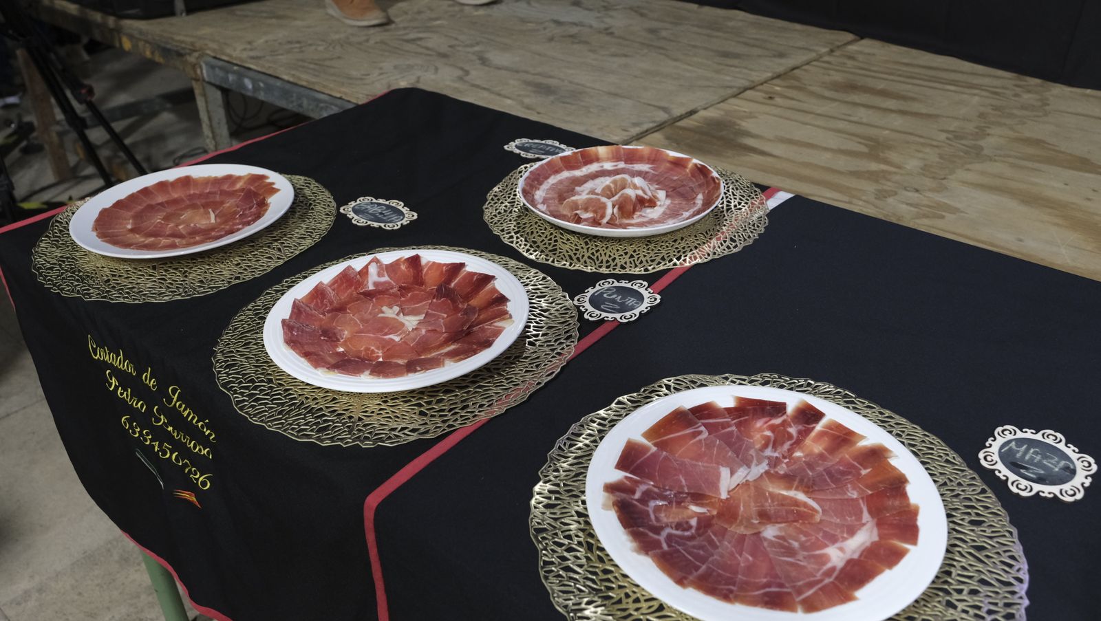 Imágenes del Concurso Nacional de Cortadores de Jamón de Serón
