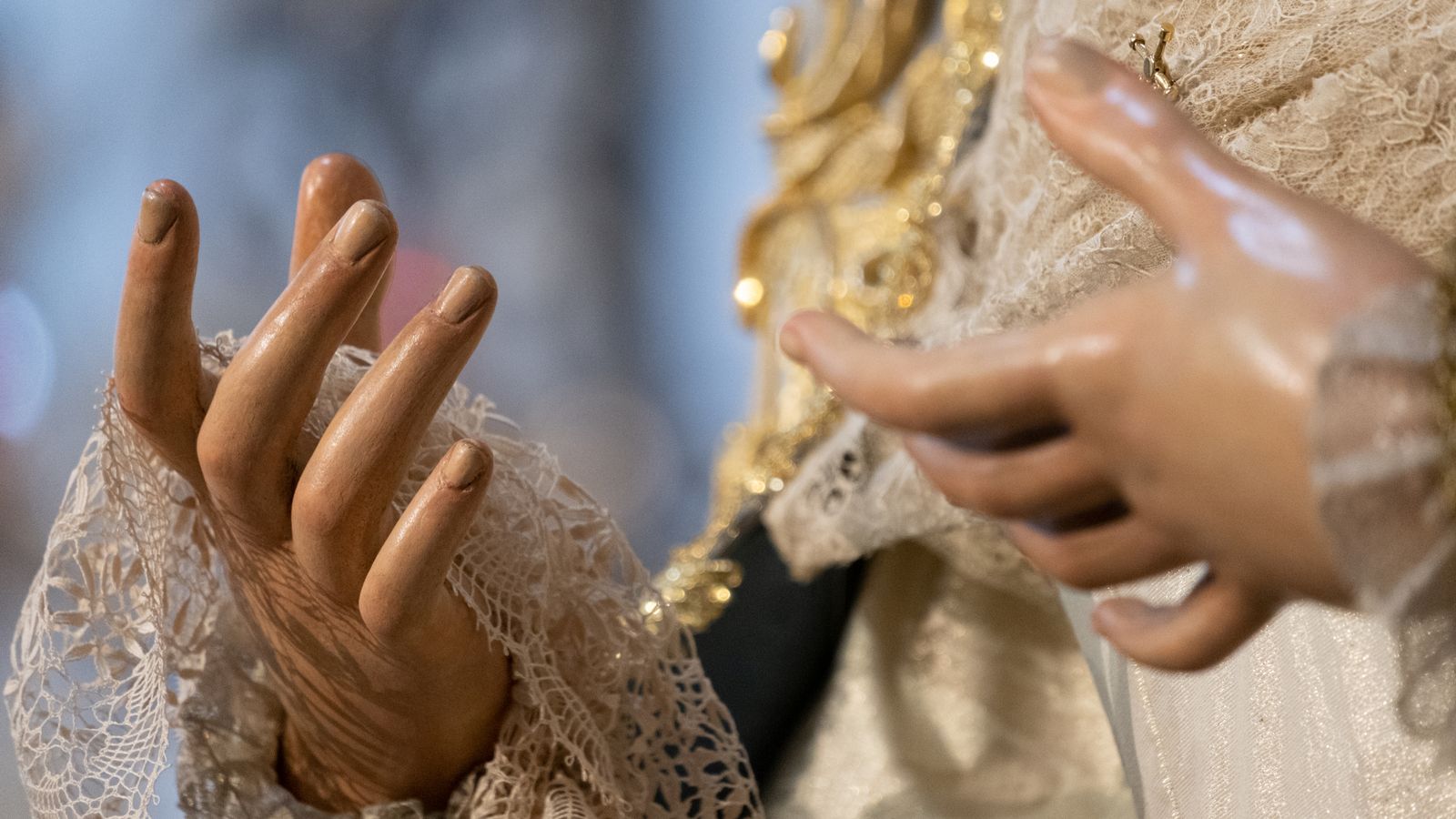 La Virgen del Mayor Dolor y Traspaso tras su restauración, en imágenes