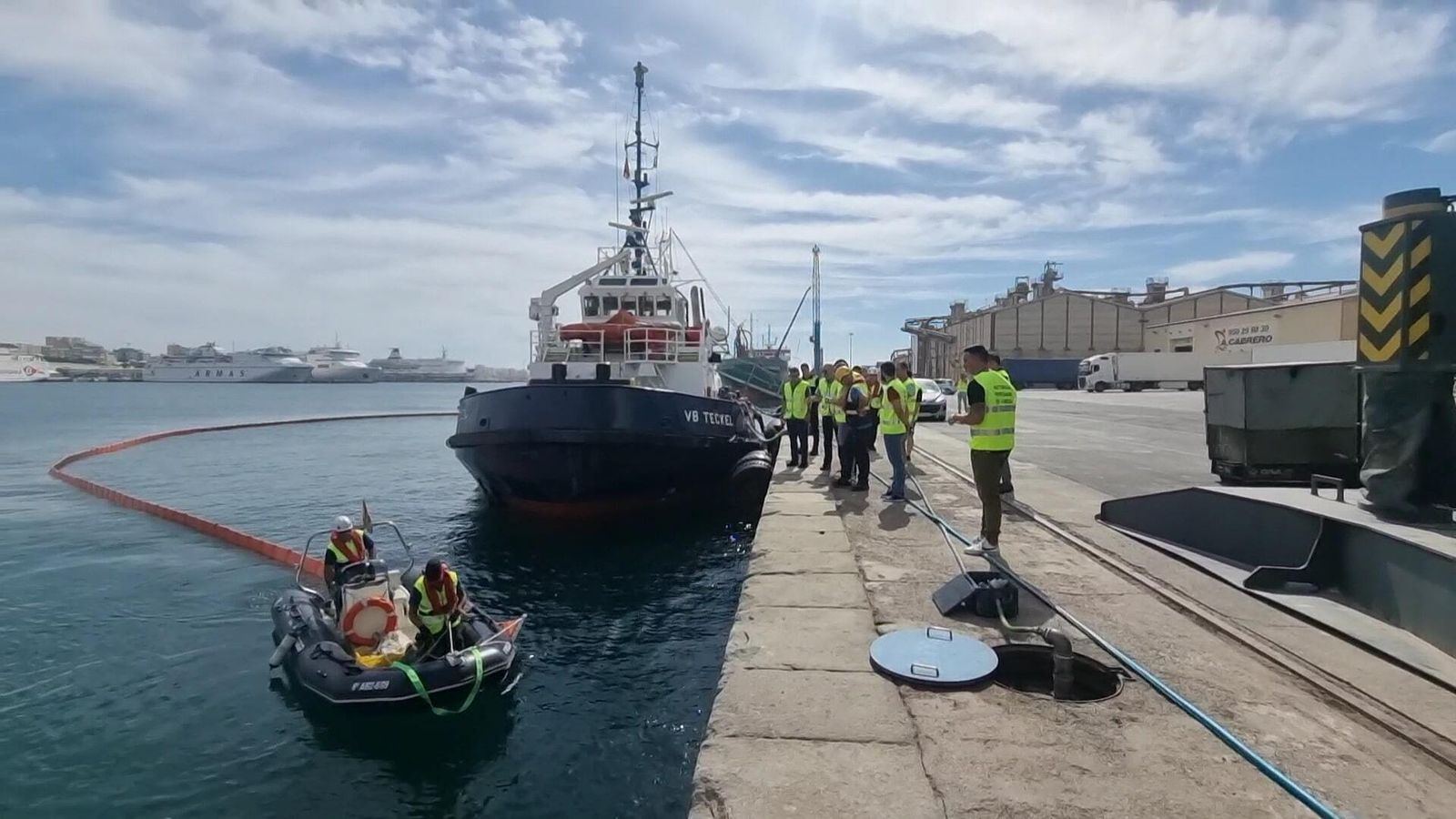 Curso en el Puerto de Almería
