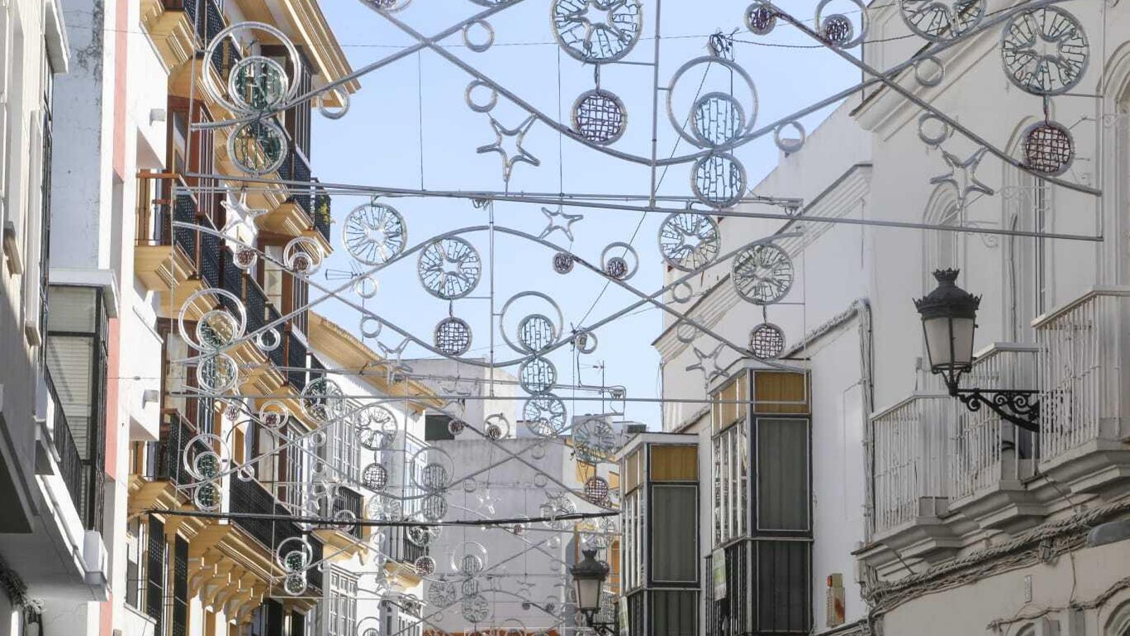 Detalle de algunos de los motivos que este año decorarán las calles del centro de la ciudad.