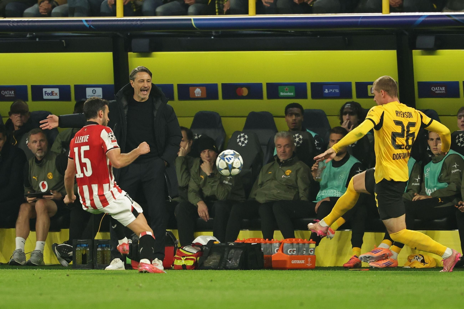 Las imágenes del Borussia Dortmund-Athletic Club