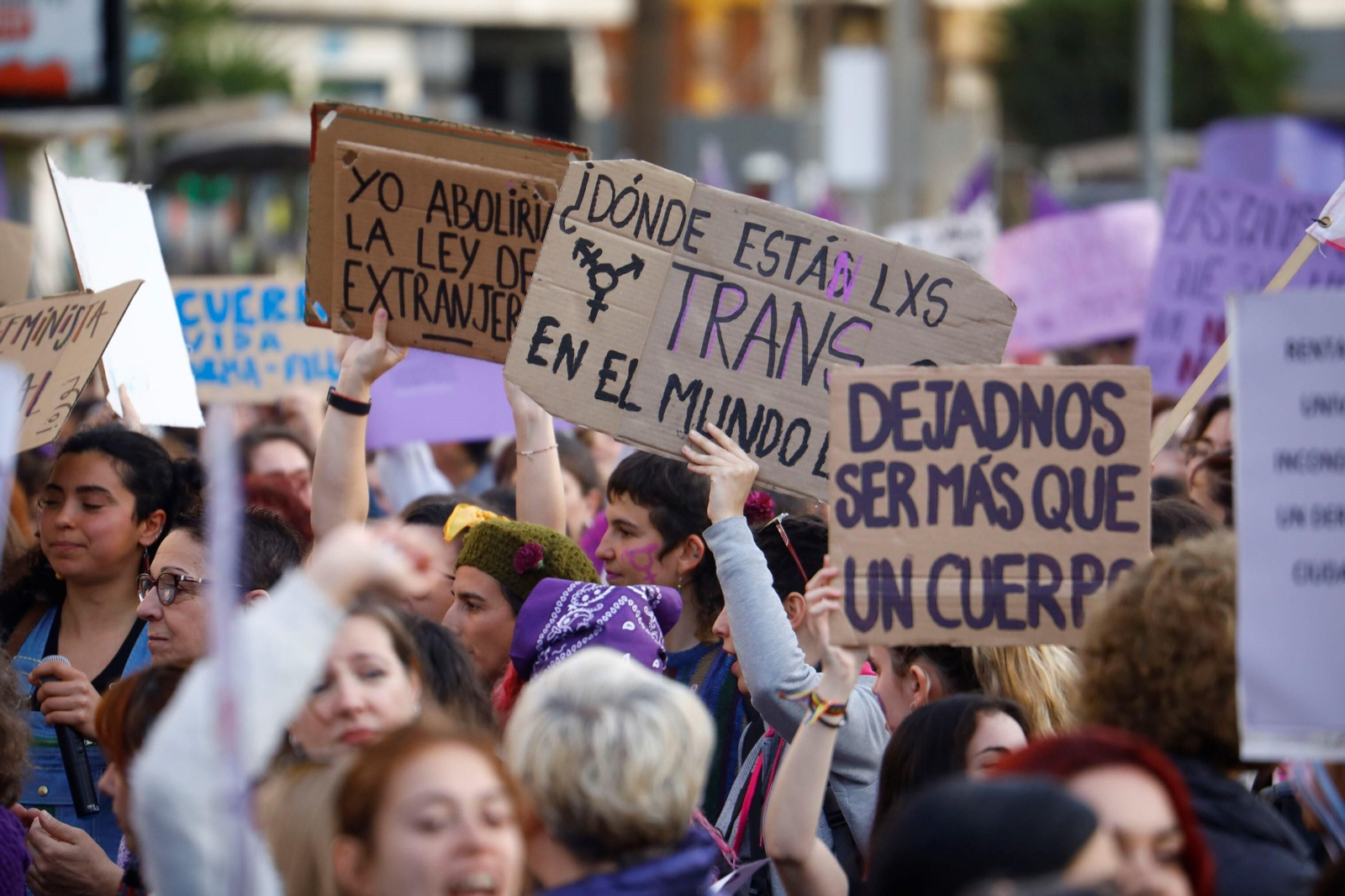 La manifestación del 8M en Córdoba, en imagenes