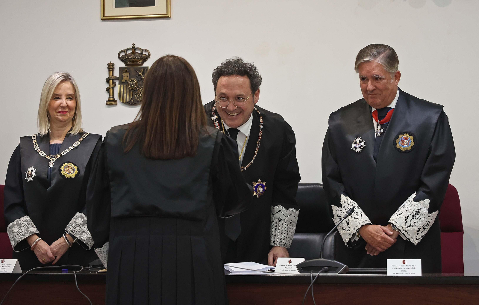 La toma de posesión de Aurora Andrés como nueva Fiscal Jefe del Área de Algeciras, en imágenes