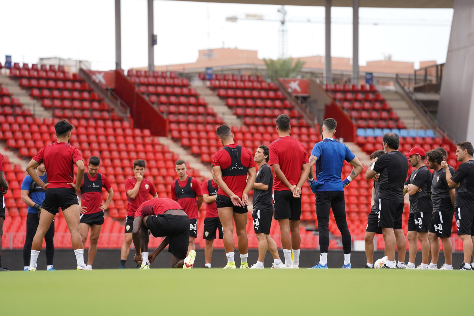Fotogalería del entrenamiento del Almería, jueves 19