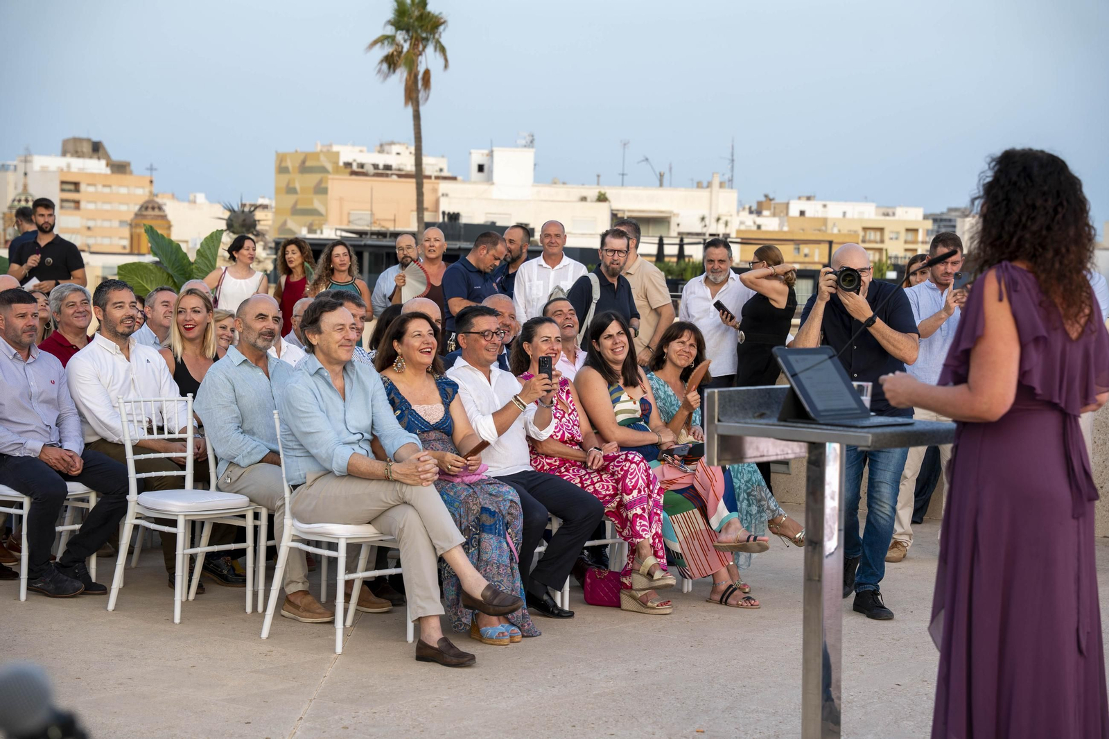 Las imágenes de la presentación de la Feria de Almería 2025 en honor de la Virgen del Mar