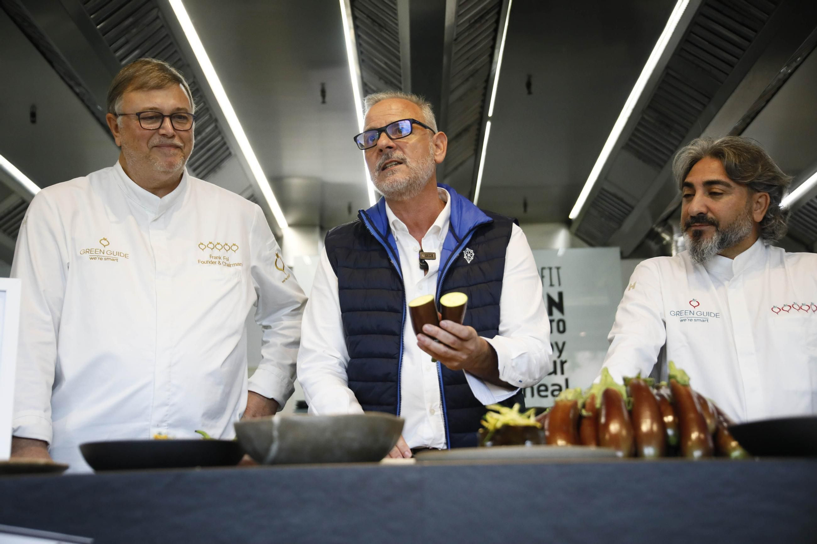 Las imágenes de una nueva variedad de berenjena en Almería