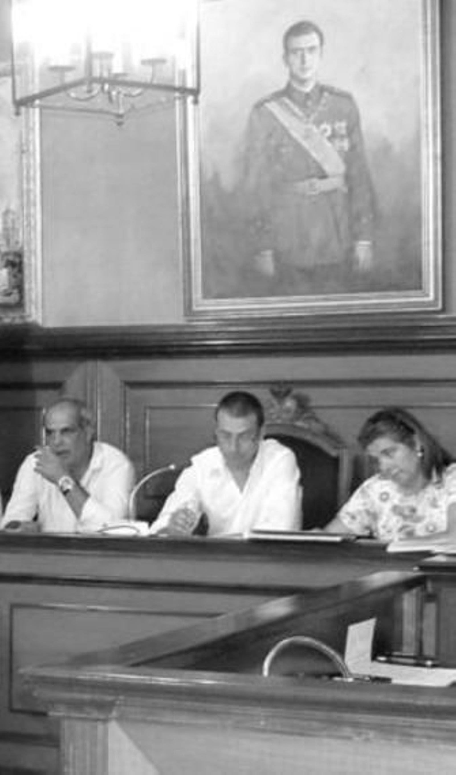 El alcalde, en el Pleno.