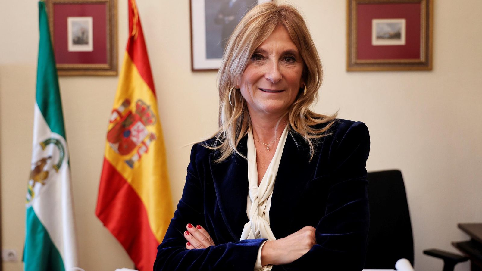 Reyes Vila, decana de los jueces de Sevilla