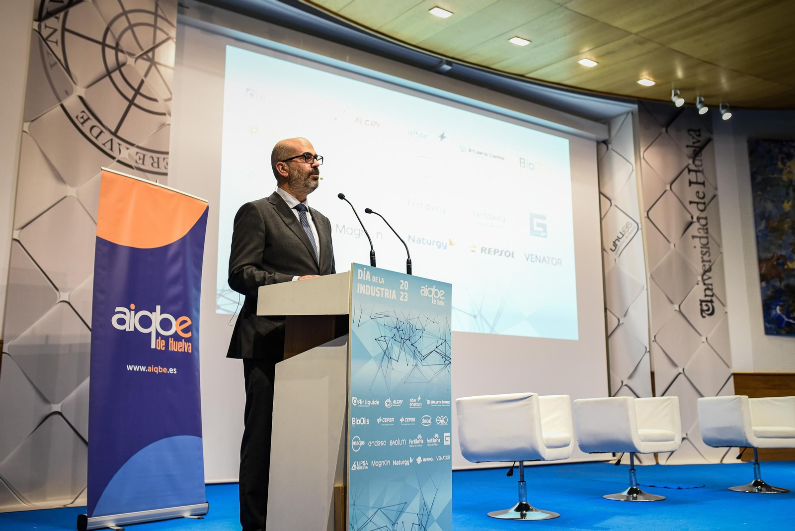 Imágenes de la celebración del Día de la Industria en la Universidad de Huelva