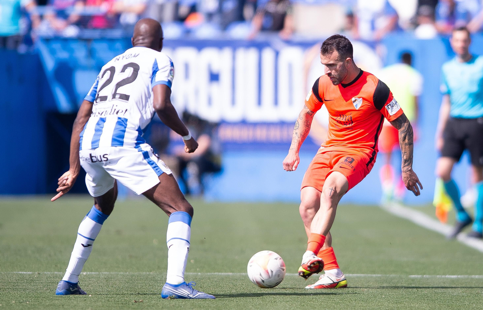 Las fotos del Leganés - Málaga CF