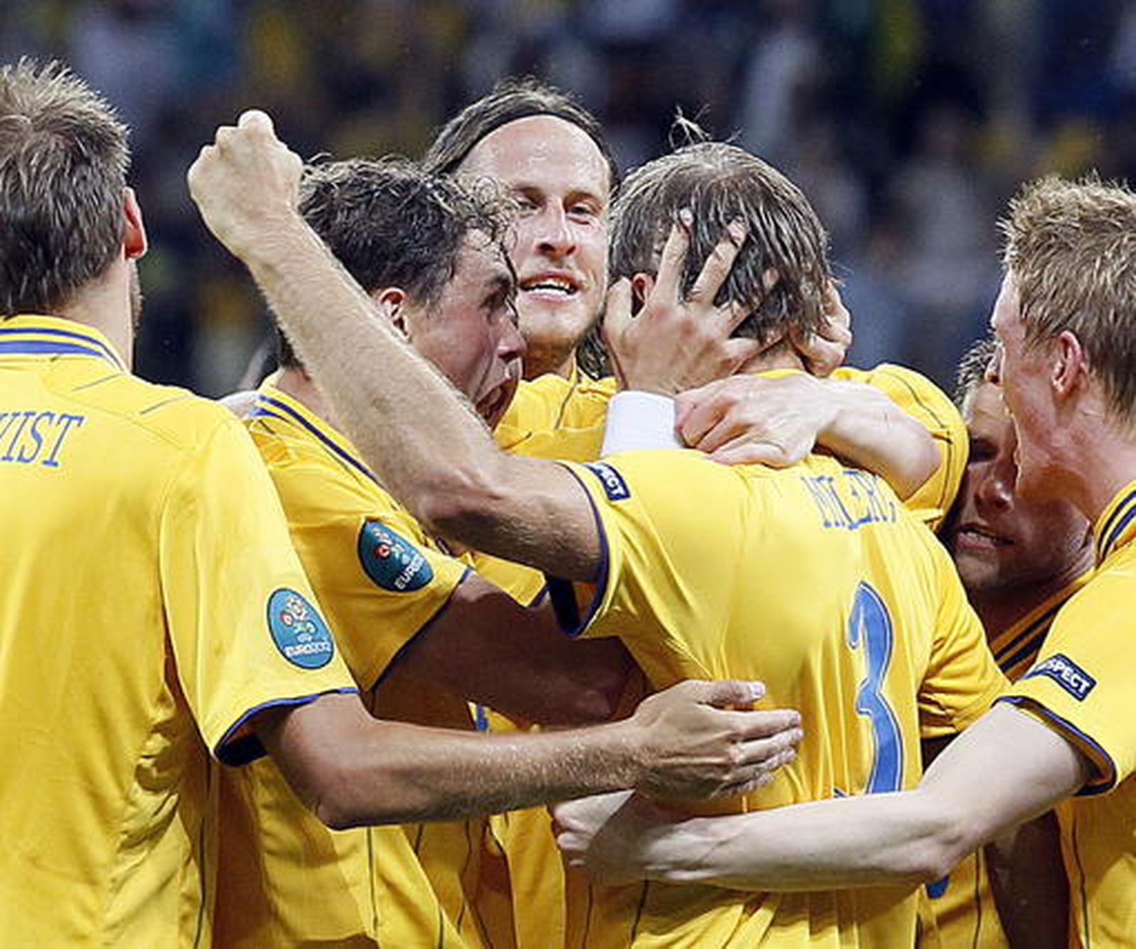 Inglaterra vence 'in extremis' en un partido loco y dejan a Suecia fuera de la Eurocopa.

Foto: EFE