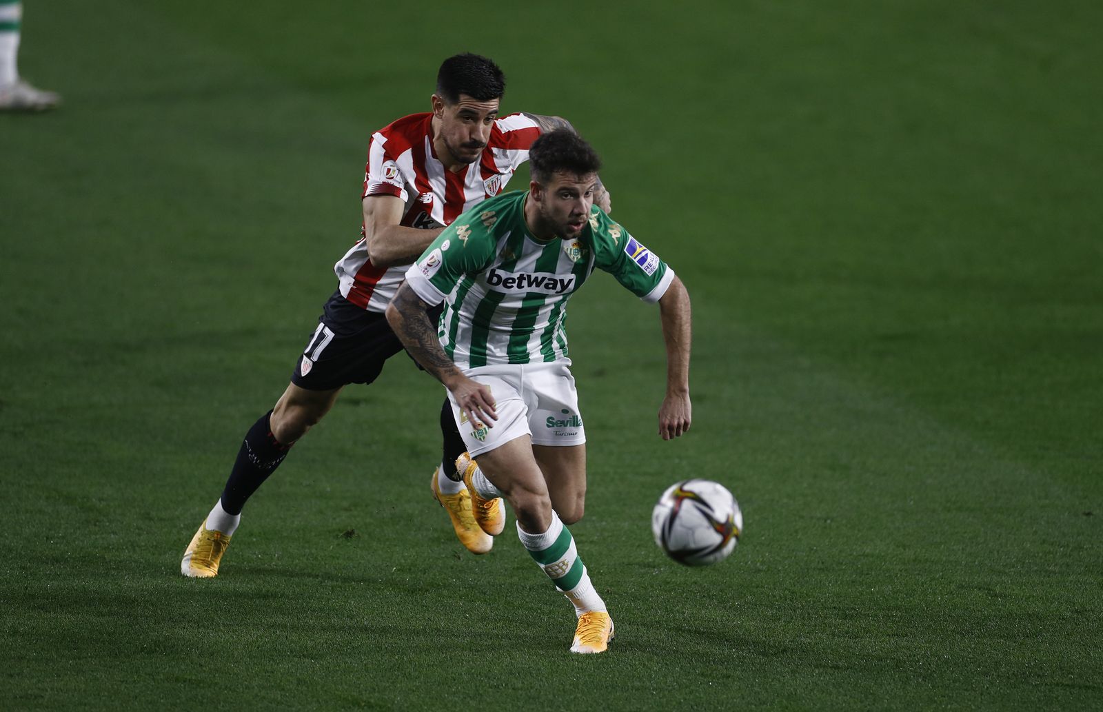 El Betis-Bilbao de Copa del Rey, en imágenes