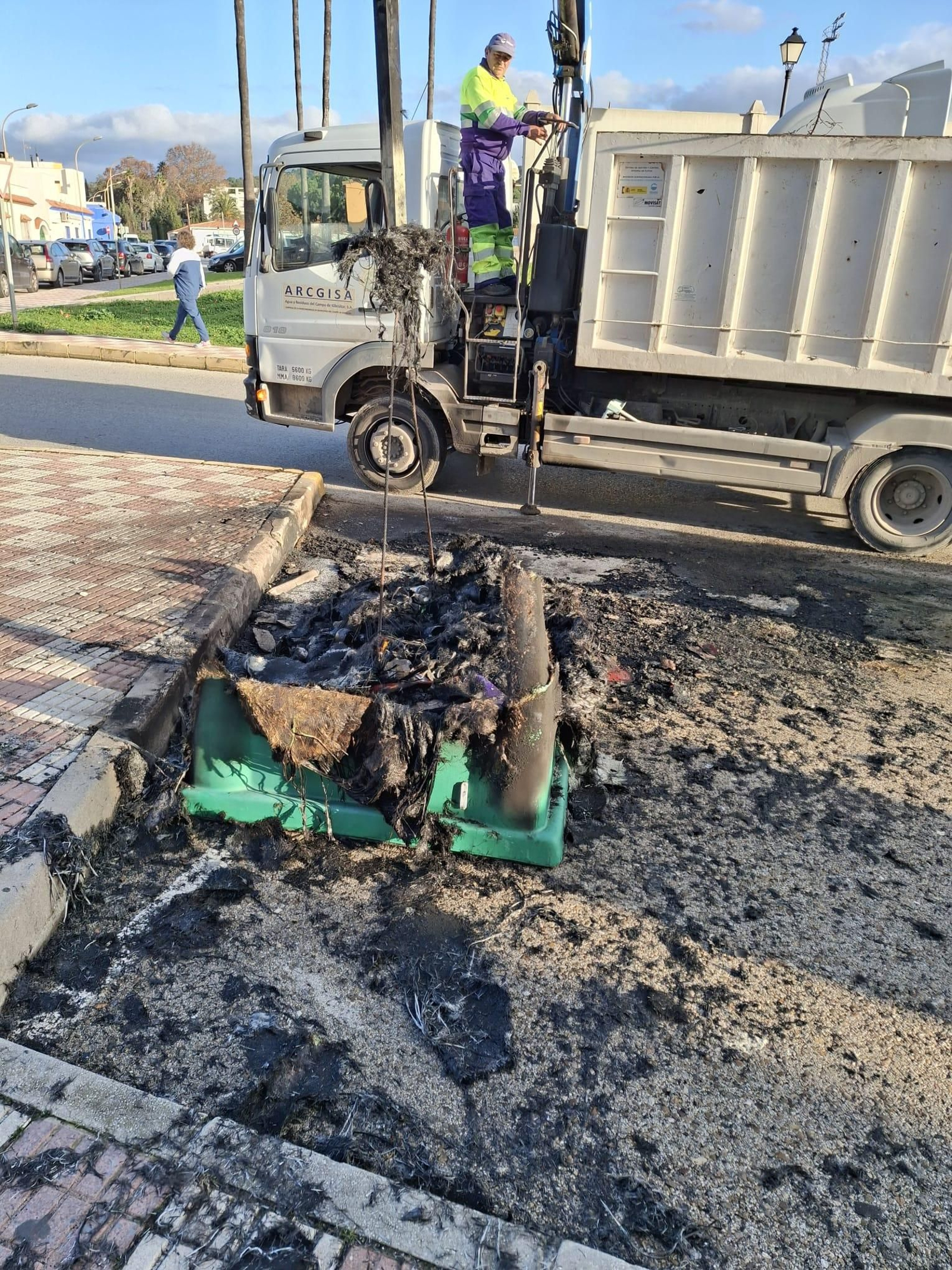 Quema contenedores Quema contenedores