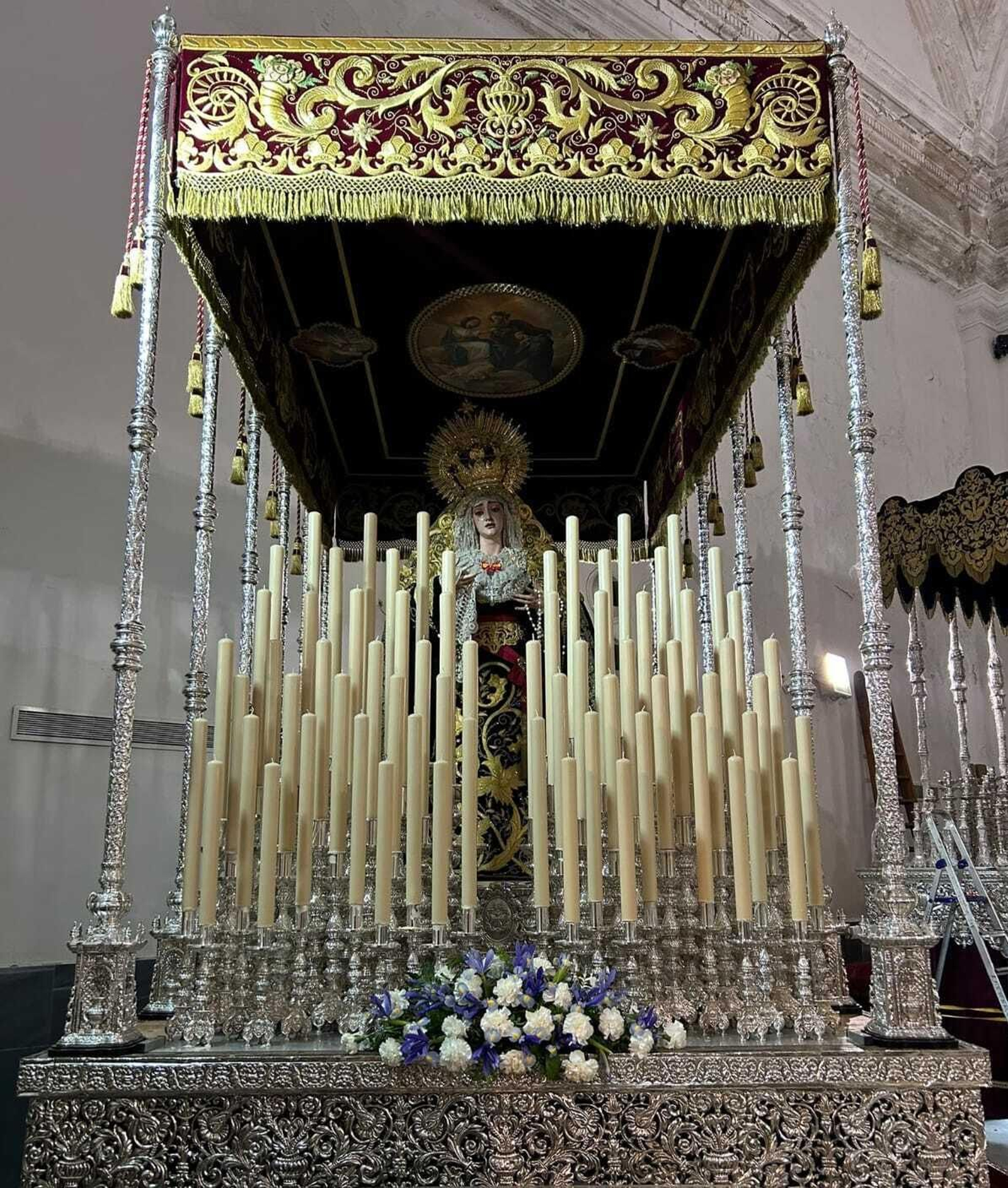 Palio de la Virgen de la Salud de Sanidad.