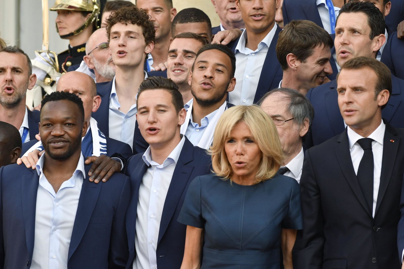 Francia celebra el triunfo de su selección en el Mundial