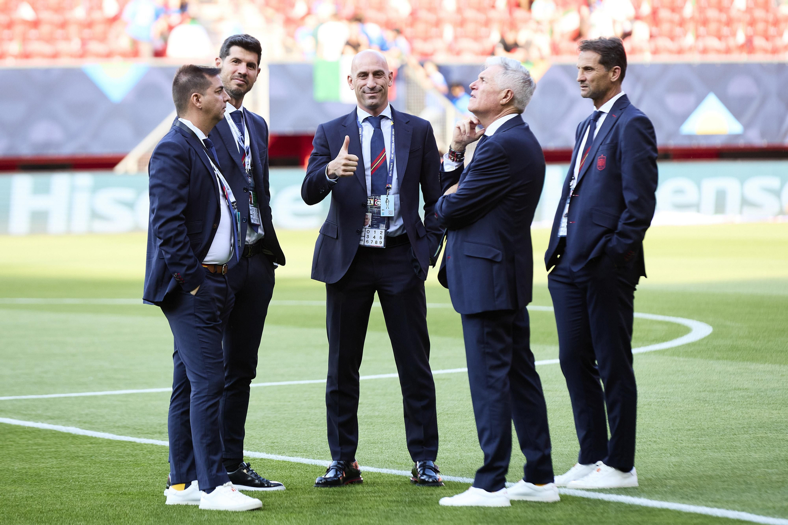 Las fotos del España - Italia