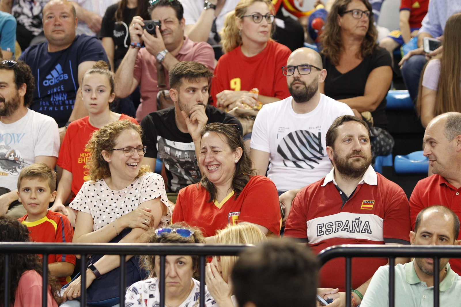 Fotogalería España-Suecia. Balonmano. Palacio Juegos Mediterráneos. Almería