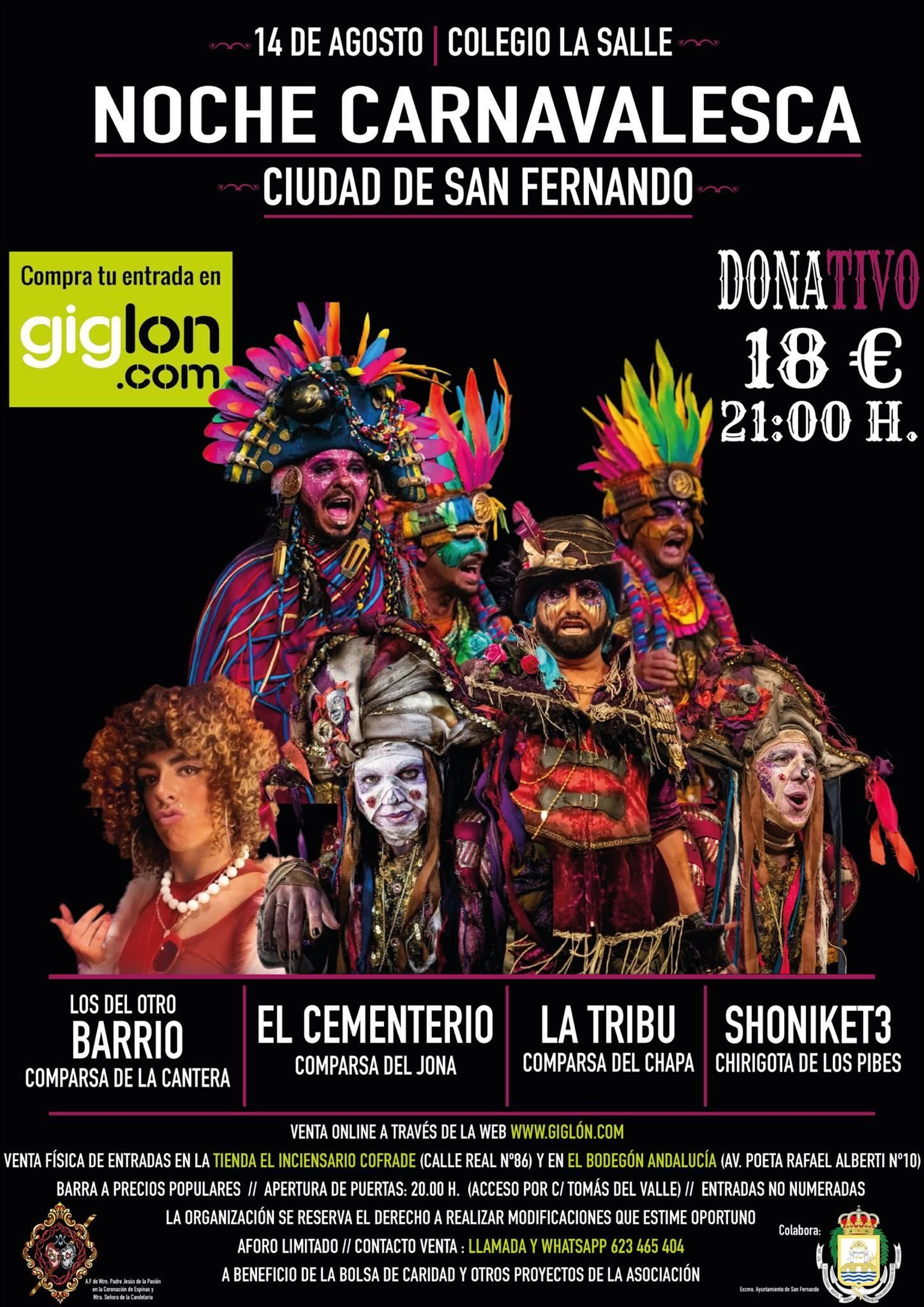 Noche Carnavalesca en San Fernando