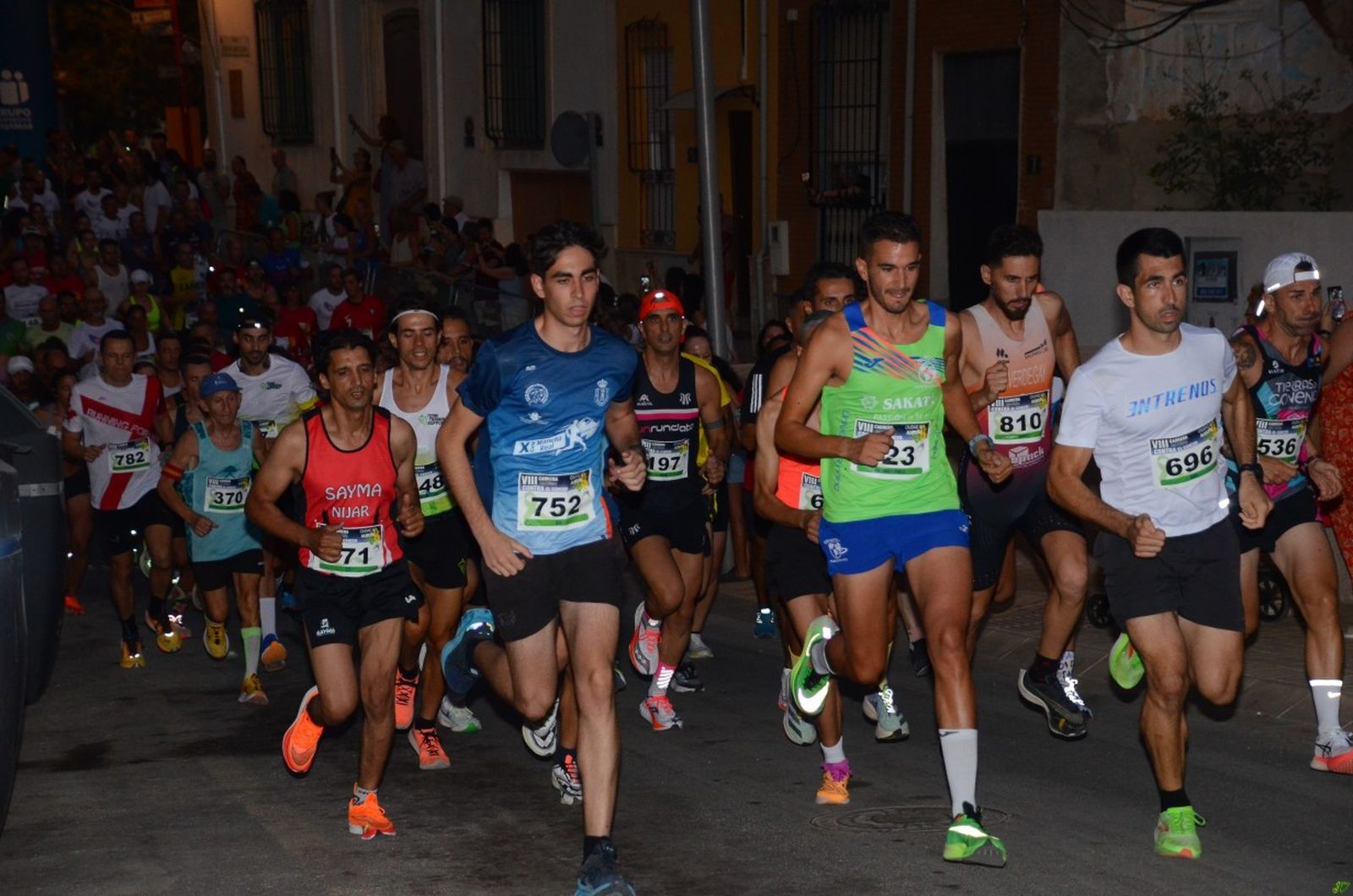Estampa de la prueba por las calles del centro de la capital