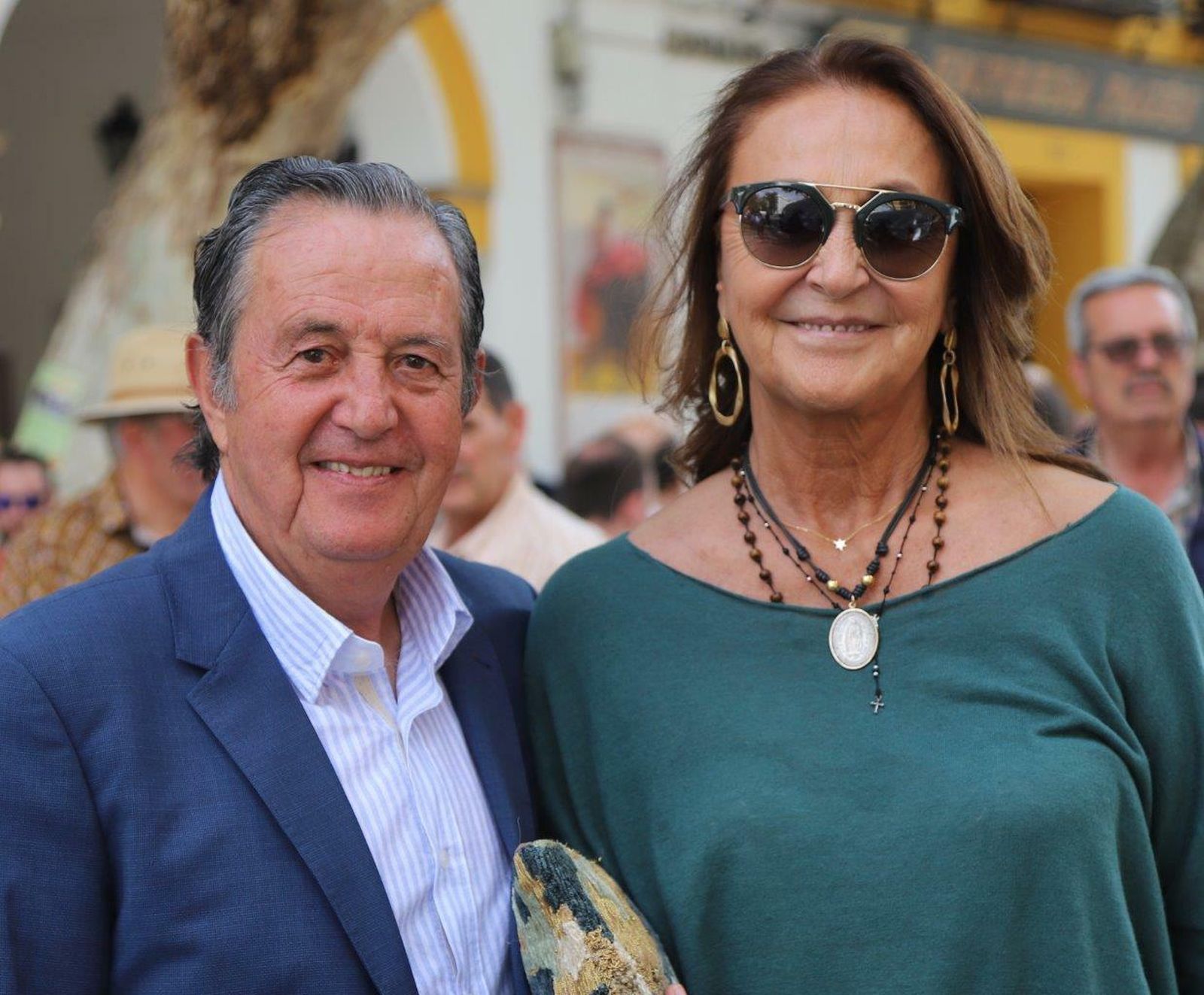 Niño de la Capea y su esposa, María del Carmen