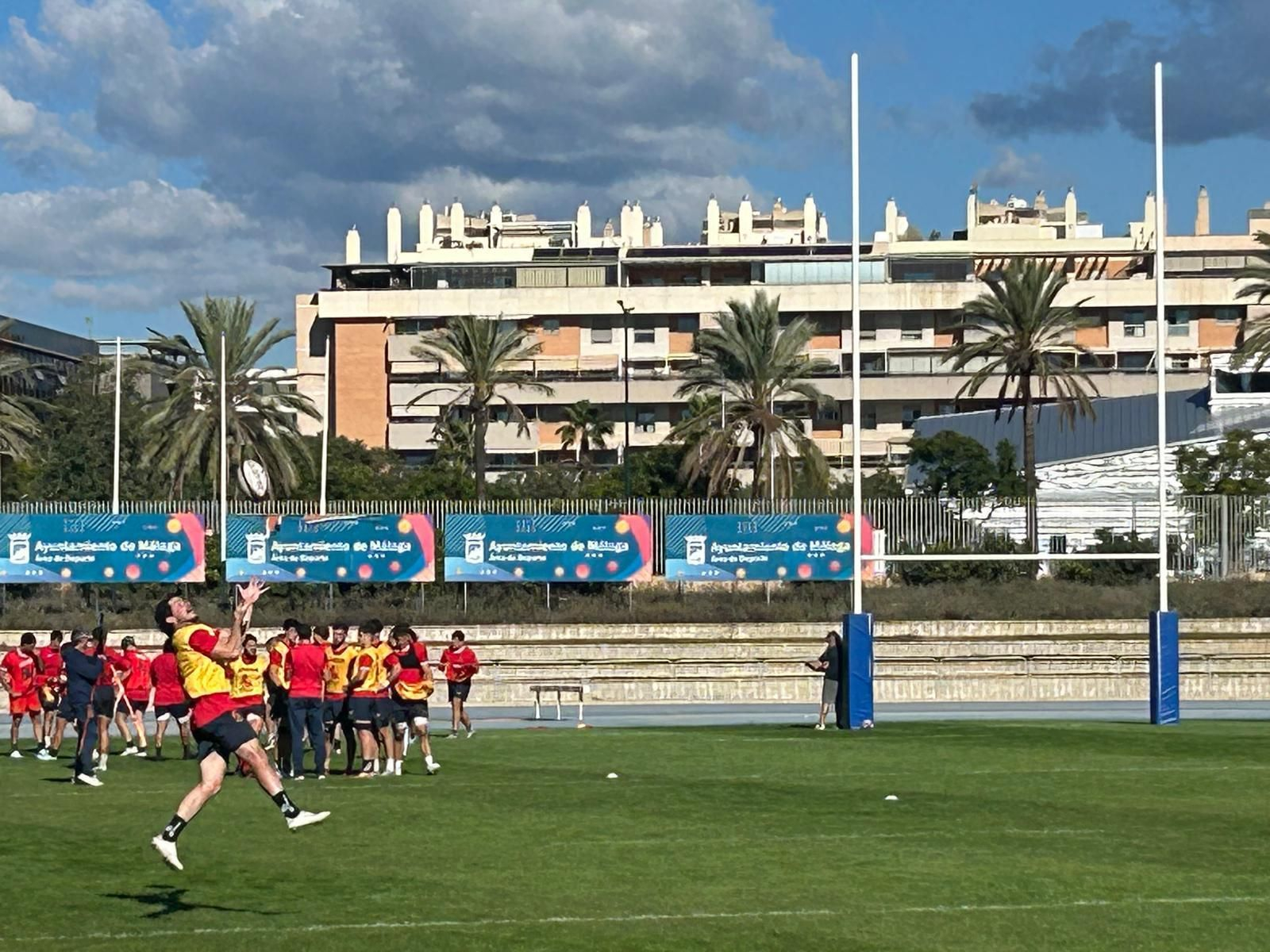 España ya prepara el duelo con Fiyi en el Ciudad de Málaga