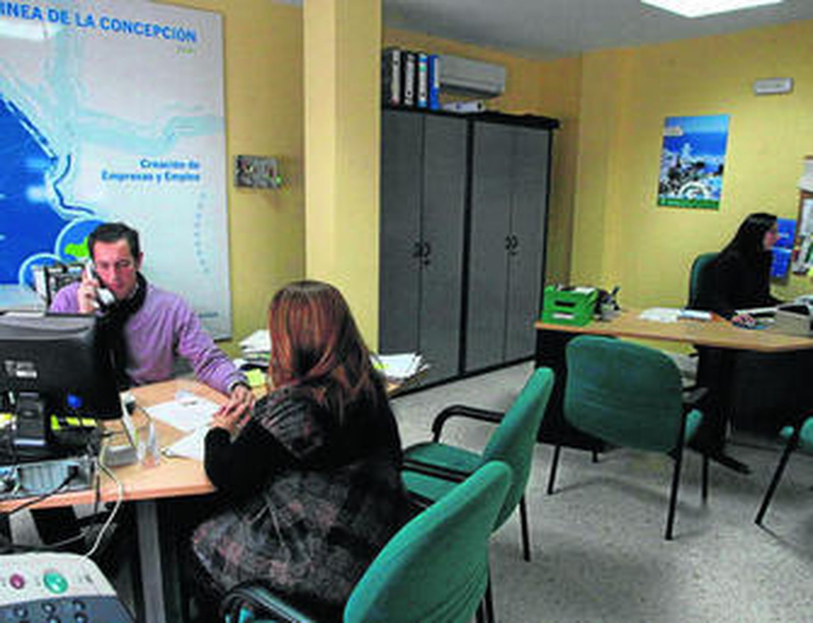 En la imagen, el Centro de Apoyo al Desarrollo Empresarial de La Línea (Cádiz).