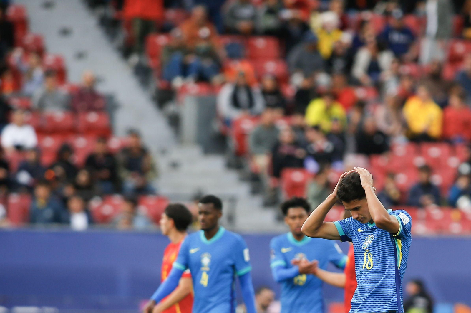 Las mejores fotos del España-Brasil sub 20