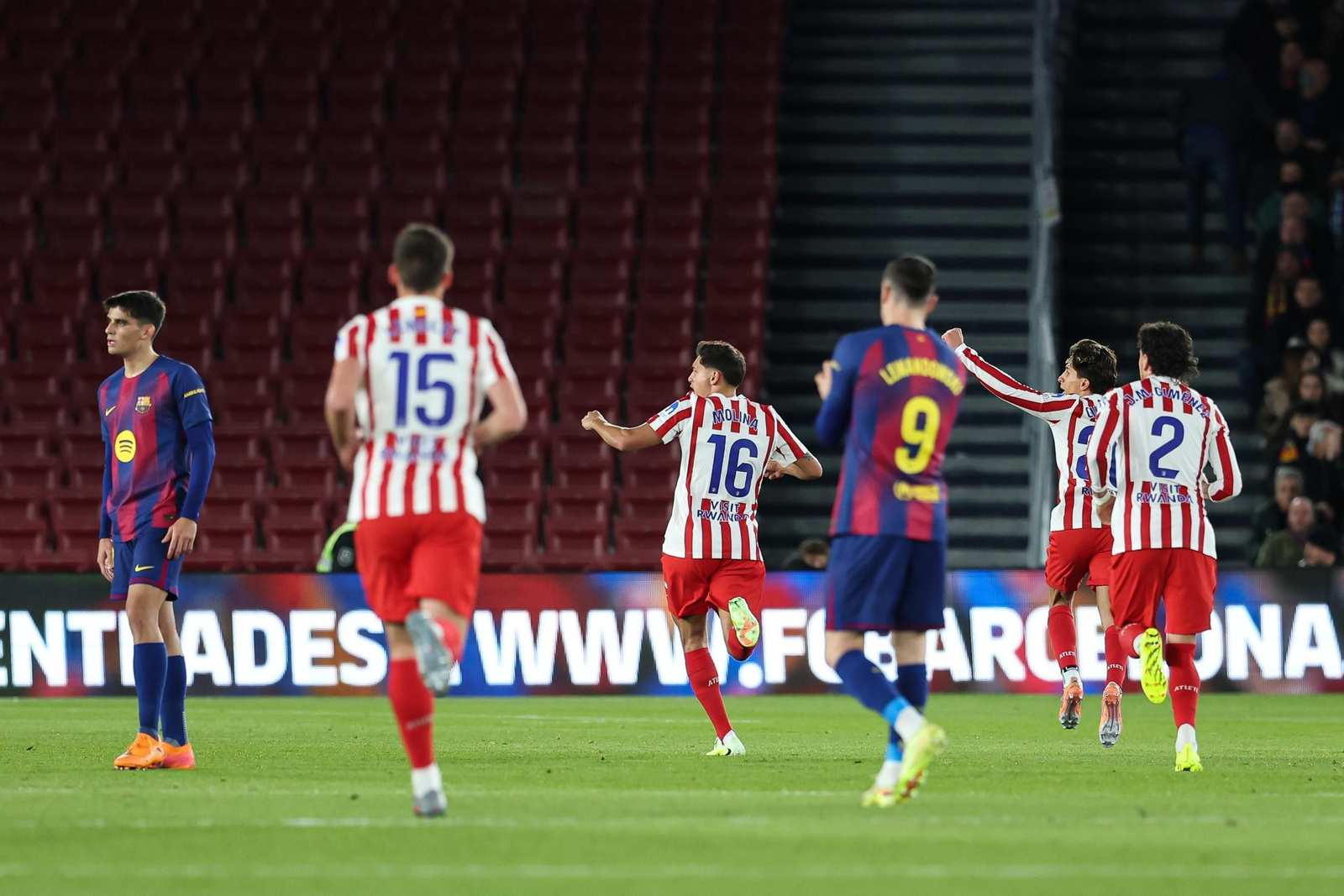 Las mejores fotos del Barcelona-Atlético de Madrid