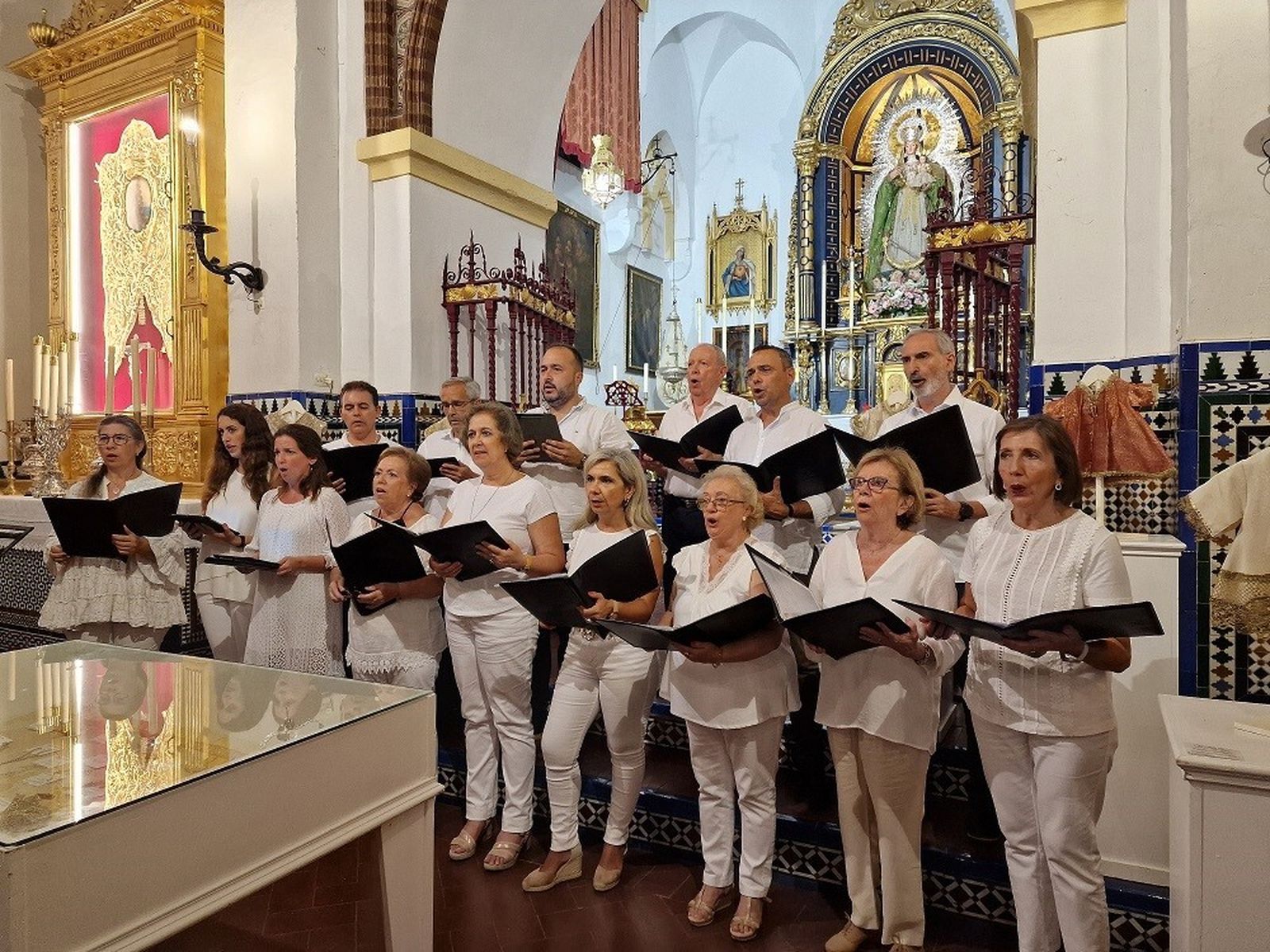 Actuación de la Coral de La Palma dentro de este evento.
