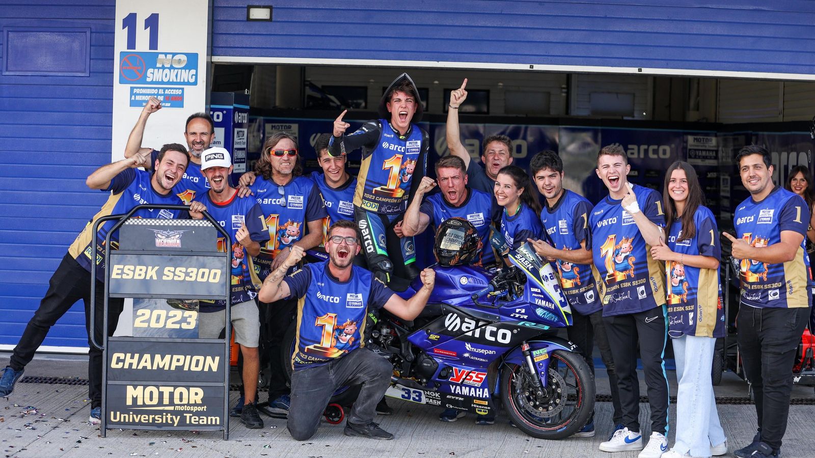 Gonzalo Sánchez, campeón de Supersport300.