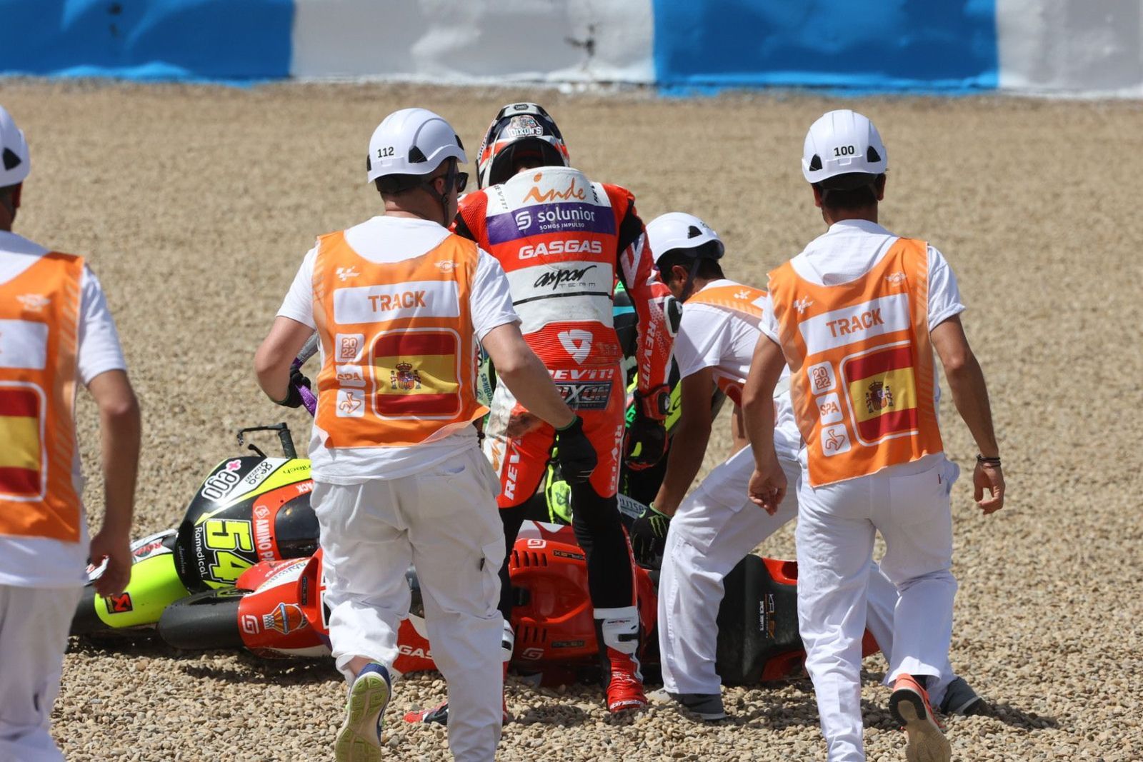 Moto2: Así fue la caída entre Dixon y Aldeguer