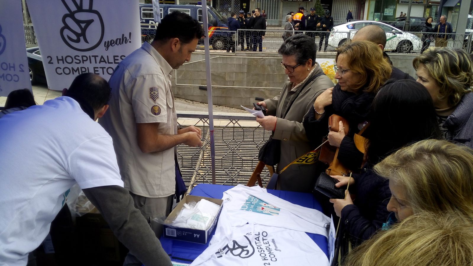 Las imágenes de la concentración convocada por 'Spiriman'