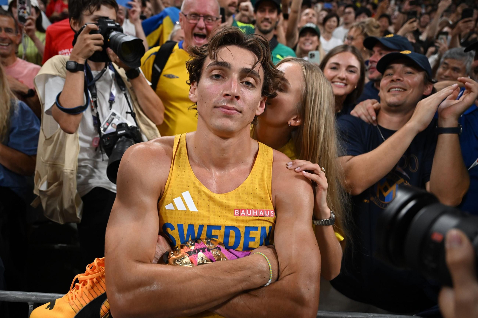 Las fotos del récord mundial de Duplantis y del resto de la jornada