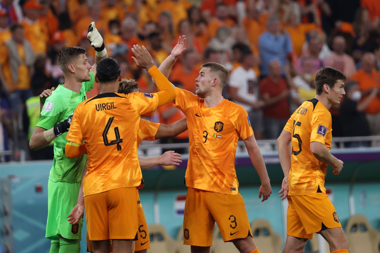 Las imágenes del Senegal - Países Bajos