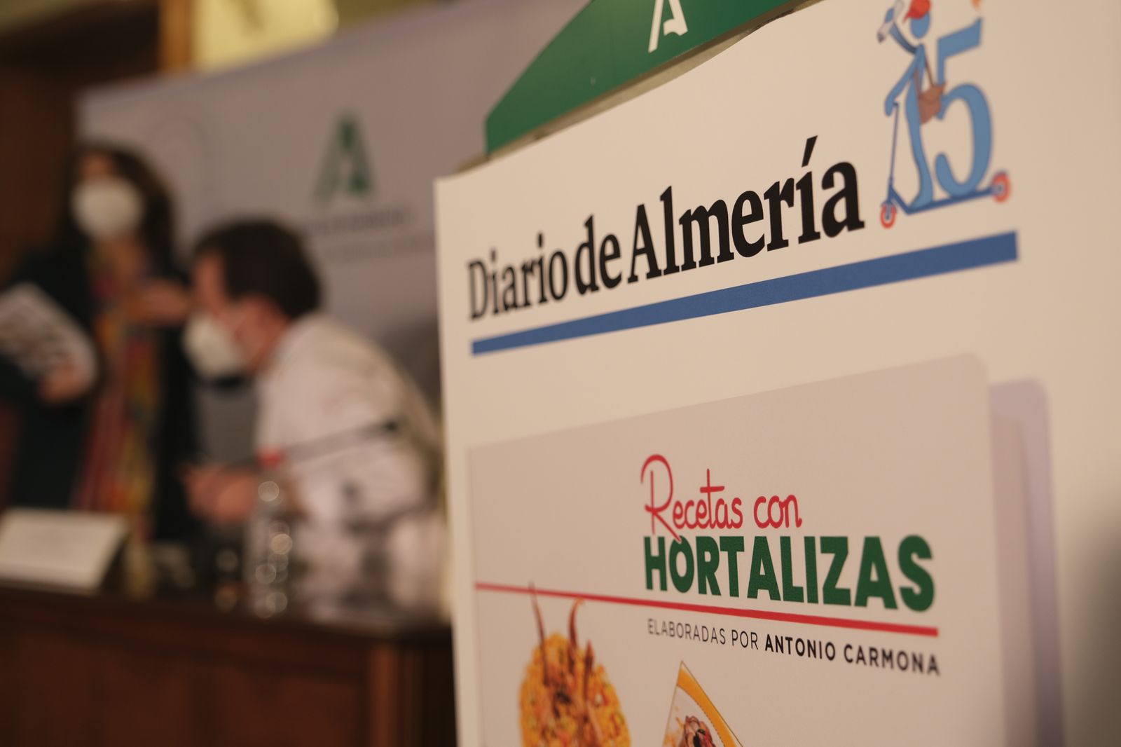 Fotogalería presentación libro 'Recetas con Hortalizas'. Diario de Almería