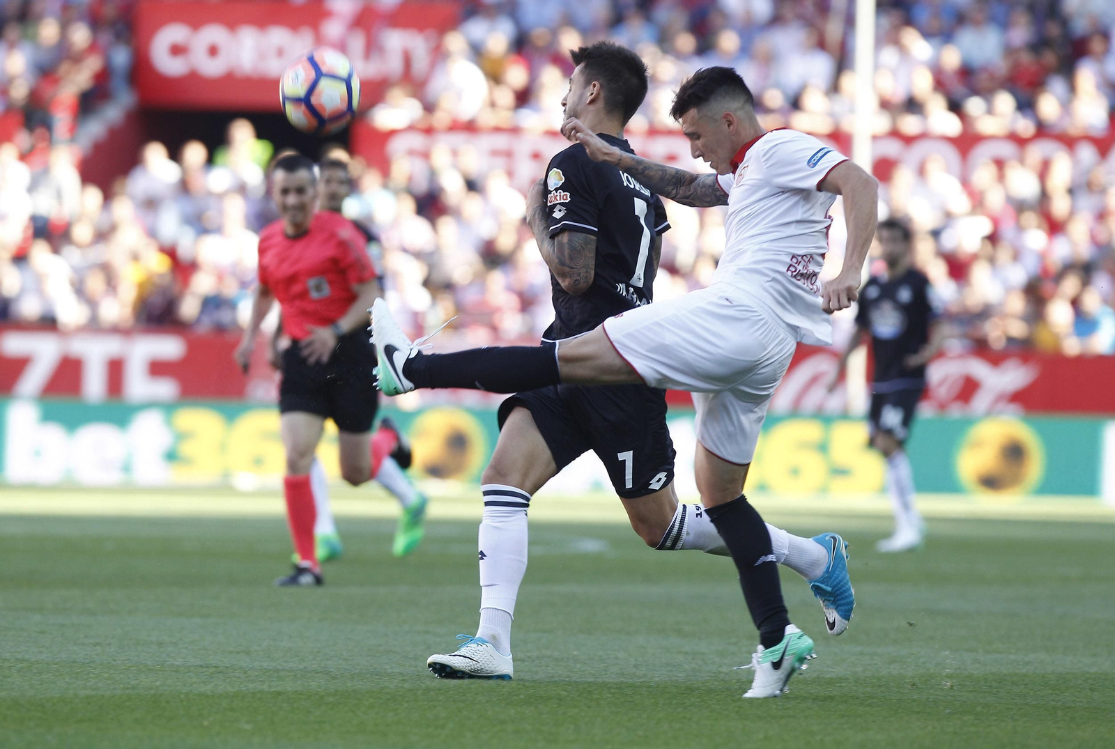 El Sevilla FC-Deportivo de La Coruña, en imágenes