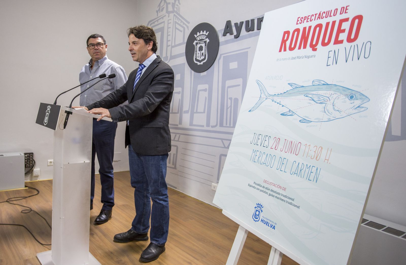 Presentación de la iniciativa del ronqueo del atún.