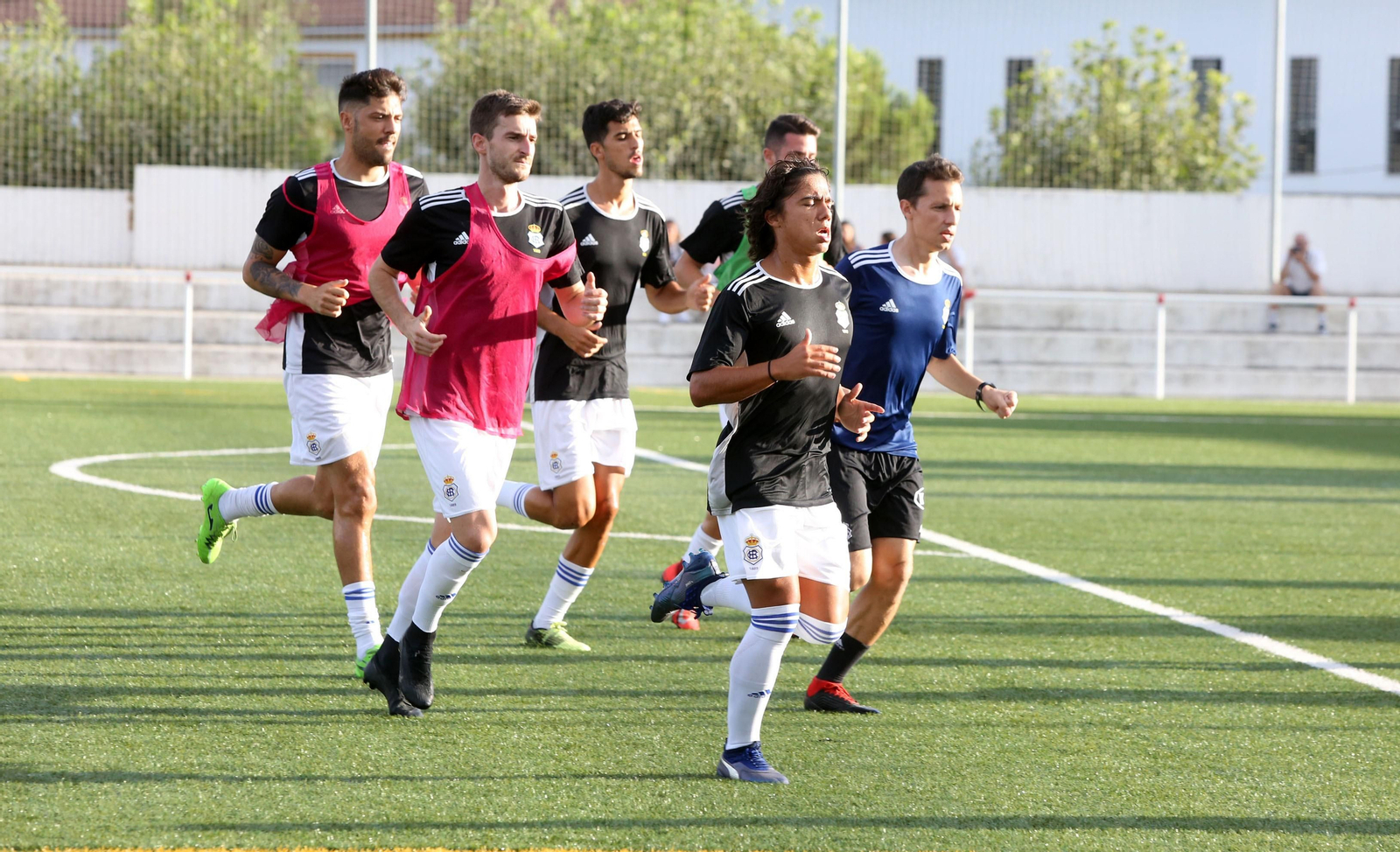 Imágenes del ambiente del partido Riotinto-Recreativo de pretemporada 2019