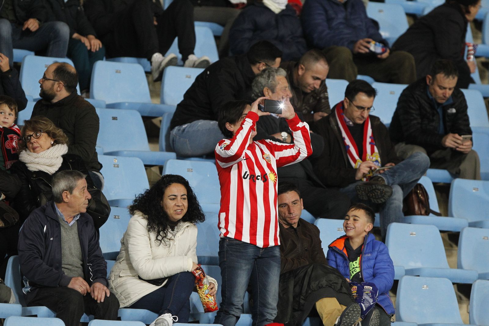 Las imágenes del UD Almería-Real Oviedo